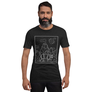 T-shirt is soft & lightweight, with a little stretch; comfortable and flattering 100% combed cotton