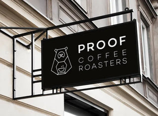 proof coffee roasters jeff roasting beans in brooklyn NYC
