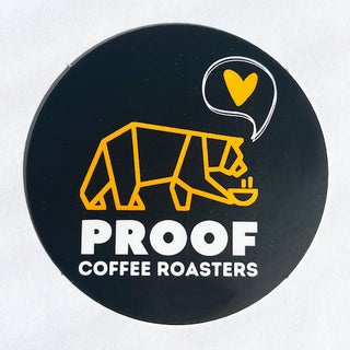 PROOF Coffee Roasters sticker